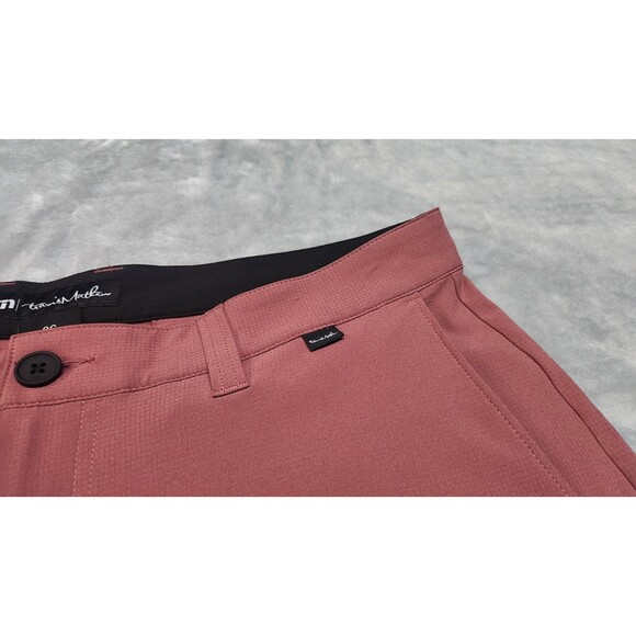 Travis Mathew Men’s Size 36 Red 10” Performance Golf Shorts - Picture 7 of 10